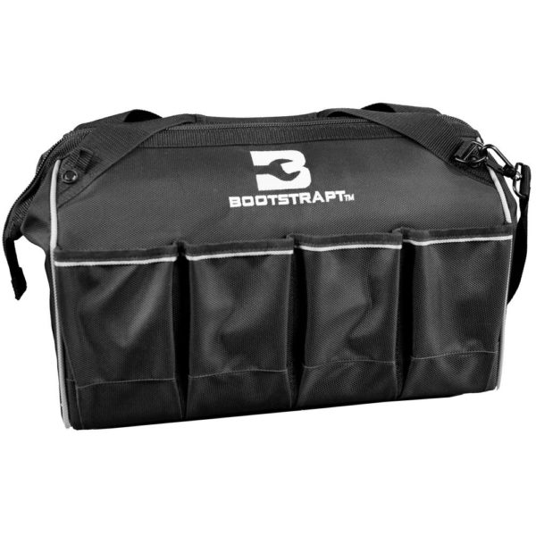 16 in. Large Mouth Tool Bag with Parts Bin